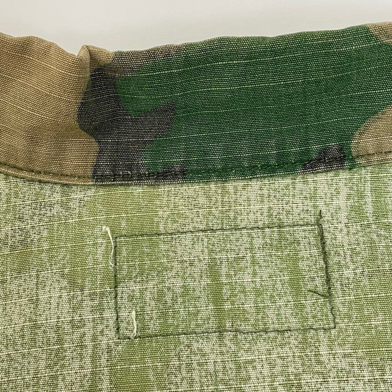 70s アメリカ軍 LC-1 リーフカモ RDF迷彩 リップストップ BDUジャケット L-Lサイズ【FB-JK-0038C=】