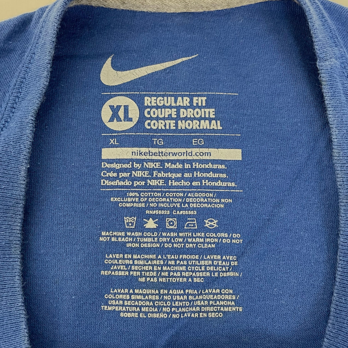 MLB カンザスシティ・ロイヤルズ NIKE/ナイキ ロイヤルブルー メジャーリーグベースボールTシャツ XLサイズ【FB-TS-0003B-】