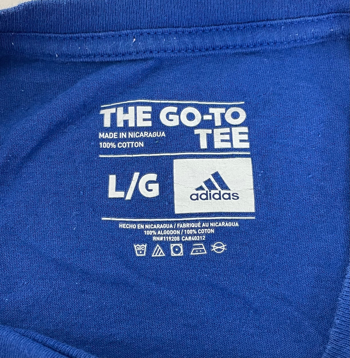 NBA ゴールデンステート・ウォリアーズ ケビン・デュラント Adidas/アディダス バスケットボールTシャツ Lサイズ【FB-TS-0025B-】