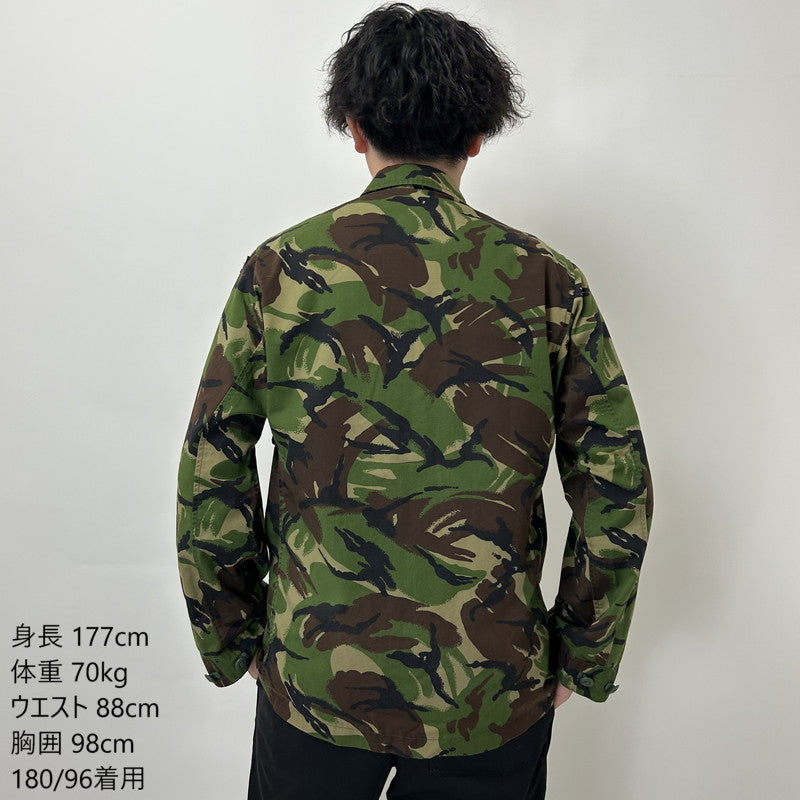 イギリス軍 DPM カモフラージュ ライトウェイト コンバットジャケット USED B23U=