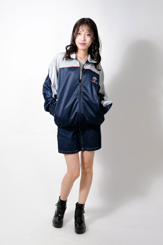 フランス陸軍 ネイビー トレーニングジャケット 新品 F31N=