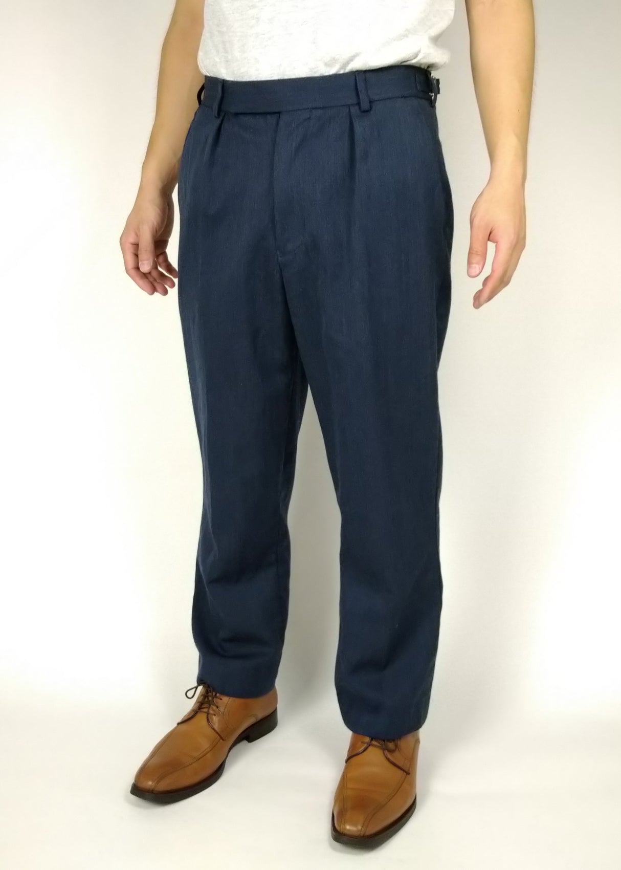 【スモール&ビッグ特価】イギリス空軍 RAF ブルーグレー No.2 ドレスパンツ USED 206YU-SB=