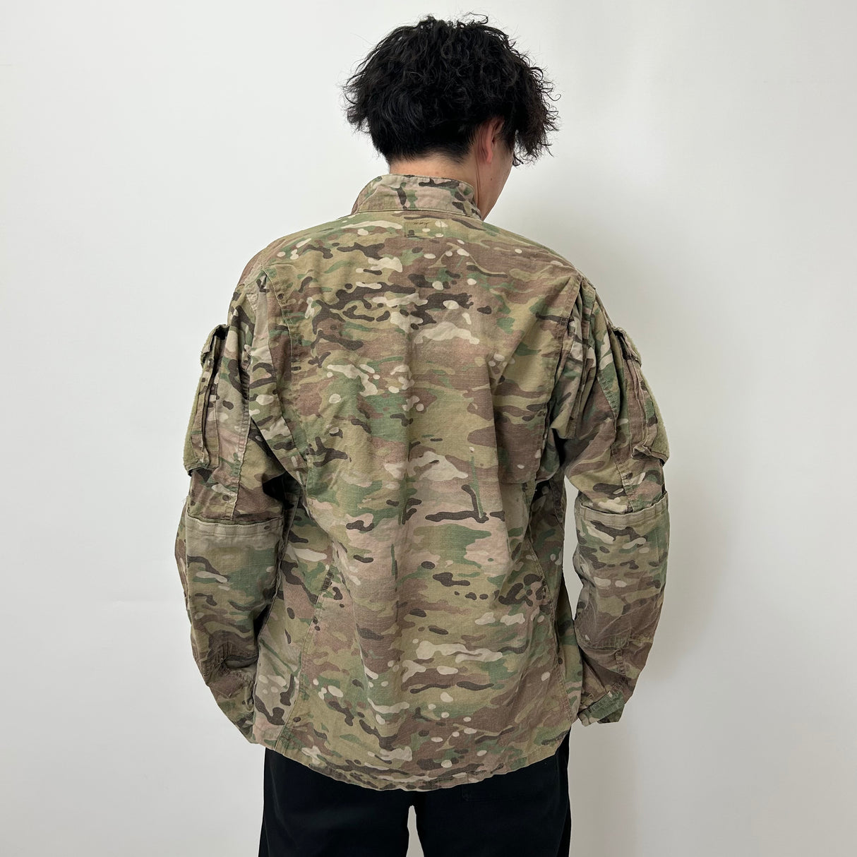 アメリカ軍 U.S.ARMY マルチカム リップストップ コンバットジャケット 上質USED A20N3=