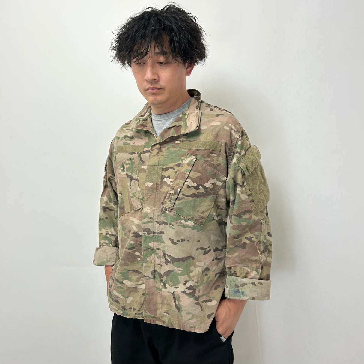 アメリカ軍 U.S.ARMY マルチカム リップストップ コンバットジャケット 新品 A20N=