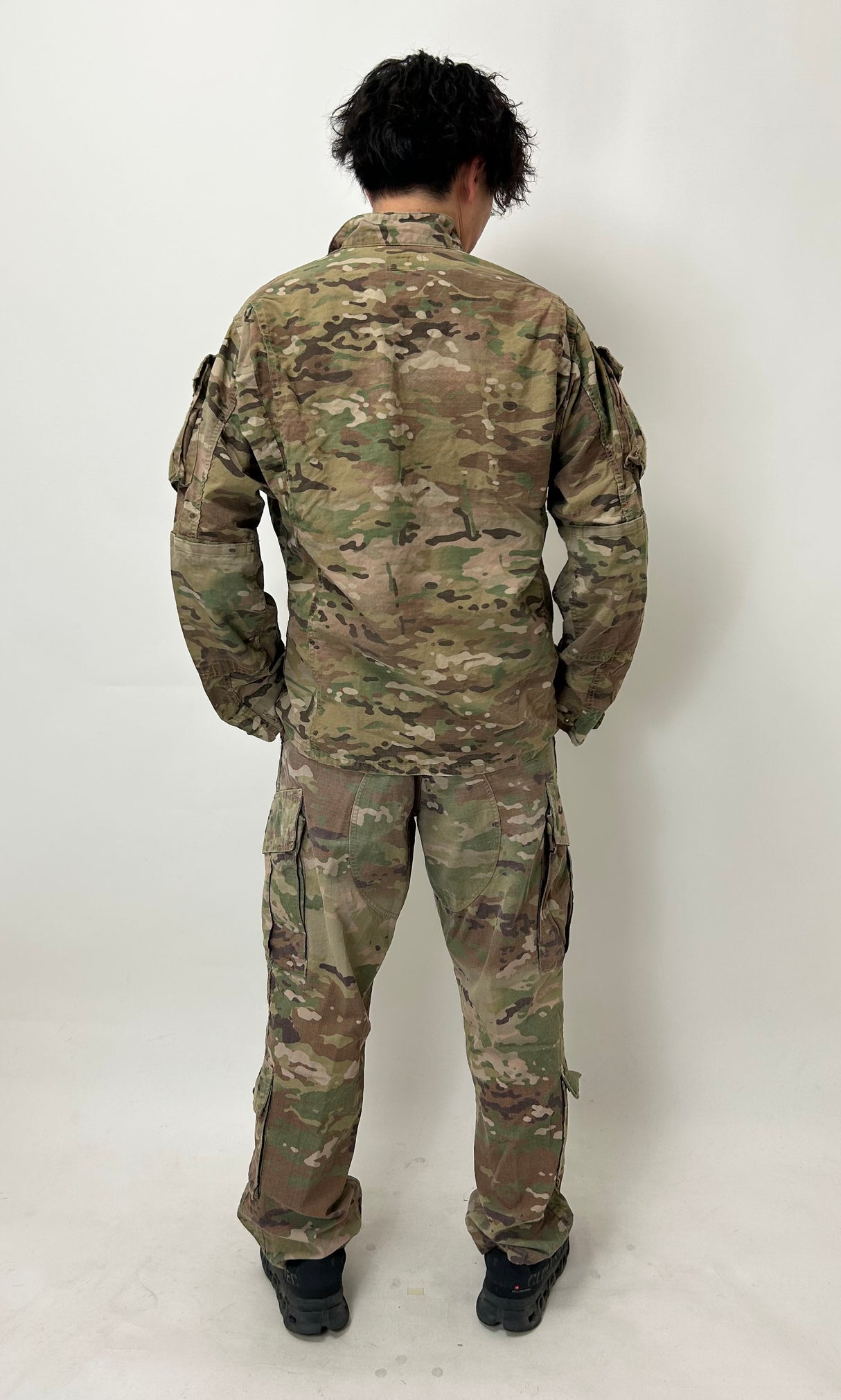 アメリカ軍 U.S.ARMY マルチカム リップストップ コンバットジャケット ニアニュー A20N2=