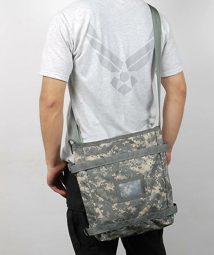 アメリカ軍 ACU デジタルカモ MOLLE2 ラジオショルダーバッグ 新品 A25AN=