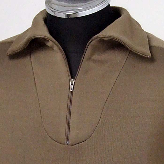 アメリカ軍 ブラウン ポリプロプレイン シャツ 新品 A27N=