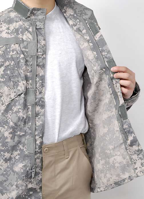 アメリカ軍 ACU デジタルカモ コンバットジャケット 新品 A3N=