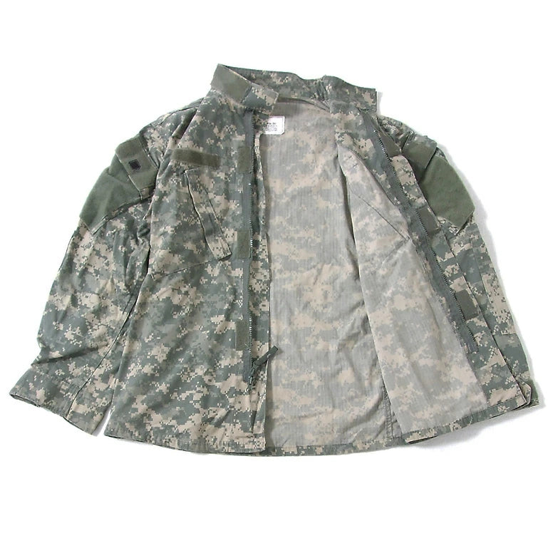アメリカ軍 ACU デジタルカモ コンバットジャケット USED A3U=
