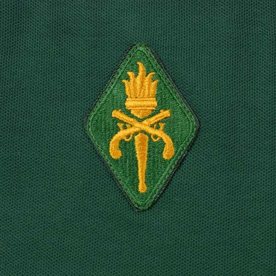 U.S. グリーン ミリタリーポリス ポロシャツ 新品 A48N=