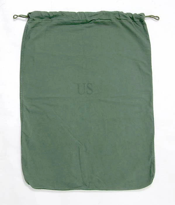 アメリカ軍 OD コットン ランドリーバッグ BランクUSED A4U2-
