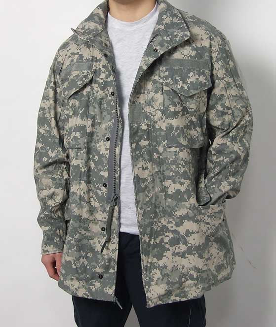 アメリカ軍 ACU デジタルカモ M-65 フィールドジャケット(新品)A5AN