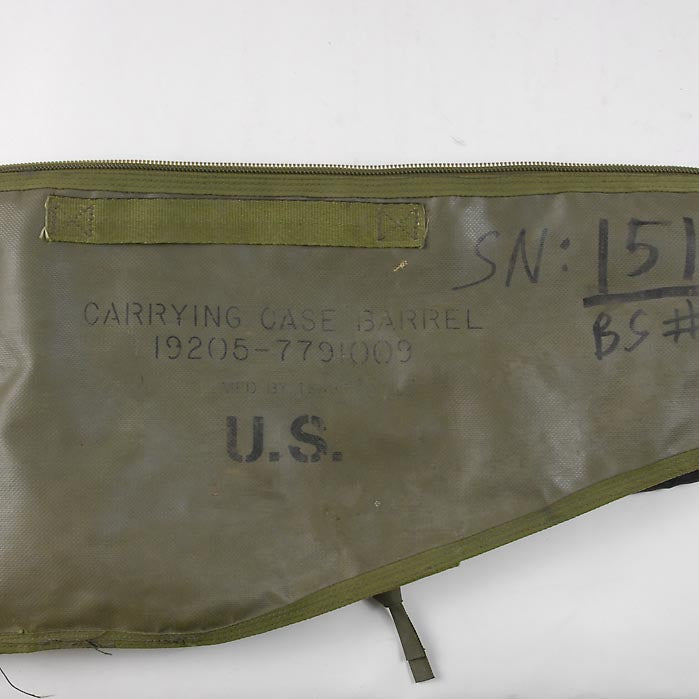アメリカ軍 OD ストラップ付 バーレルケース USED A60U