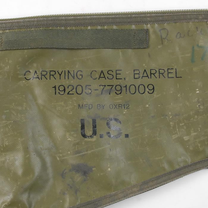 アメリカ軍 OD ストラップ付 バーレルケース USED A60U