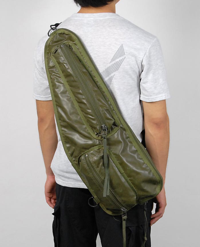 【訳あり】アメリカ軍 OD バーレルケース USED A60UD