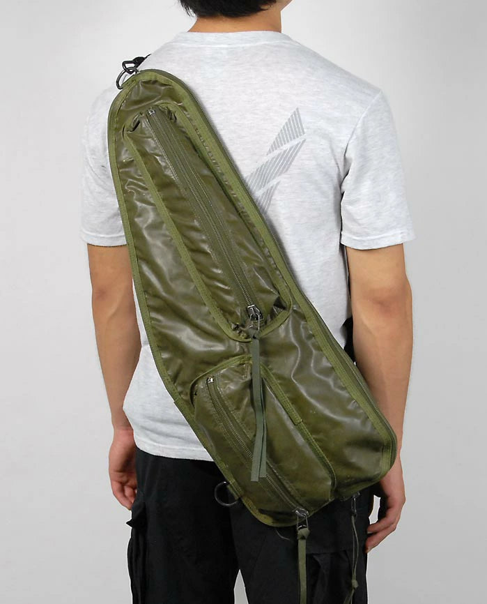 アメリカ軍 OD ストラップ付 バーレルケース USED A60U