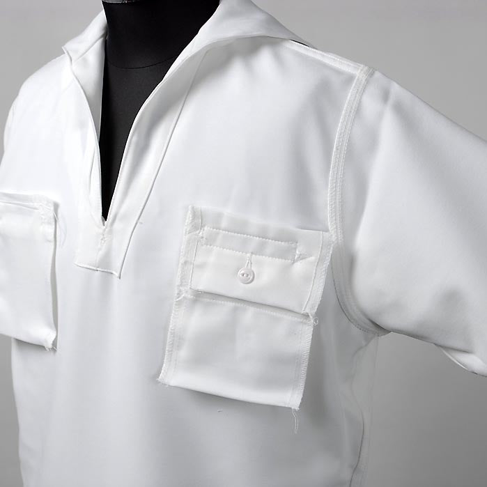 アメリカ海軍 U.S.NAVY ホワイト セーラー 新品 A66N=