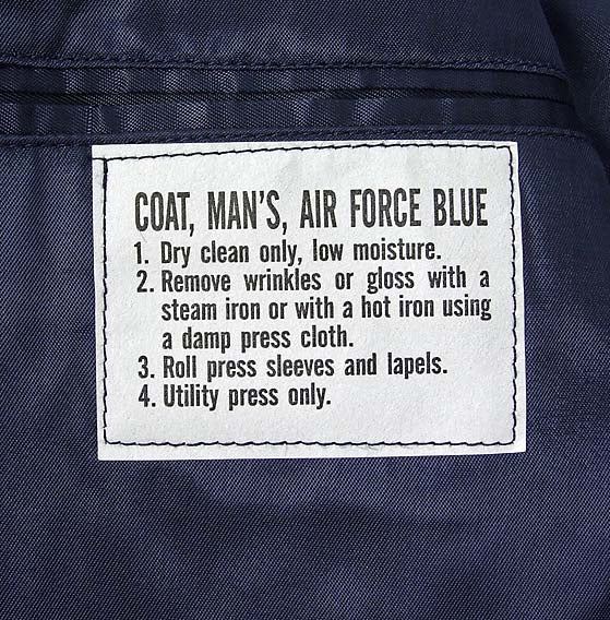 アメリカ空軍 USAF エアフォースブルー ドレスジャケット USED AF-JKT-U