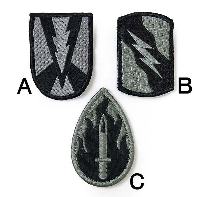 アメリカ軍 ACU ベルクロ付 部隊章ワッペン 新品 ACU-B3-