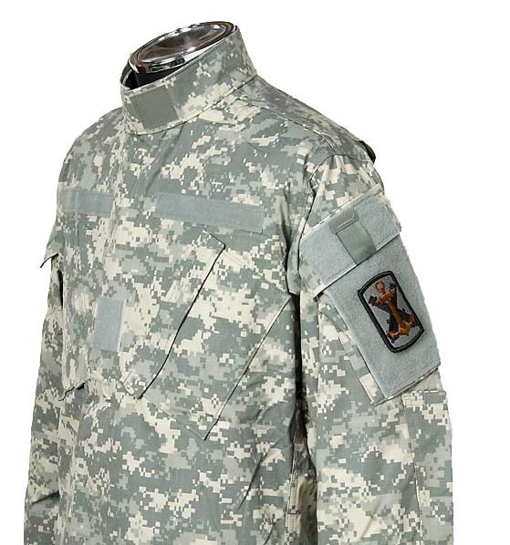 アメリカ軍 ACU ベルクロ付 部隊章ワッペン 新品 ACU-B-