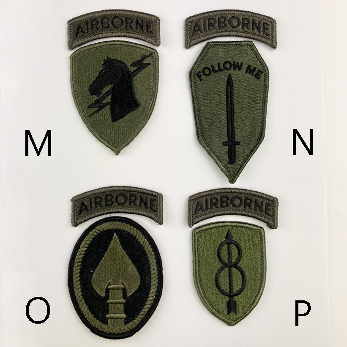 アメリカ軍 エアボーン ワッペン 新品 AIRBORNE-