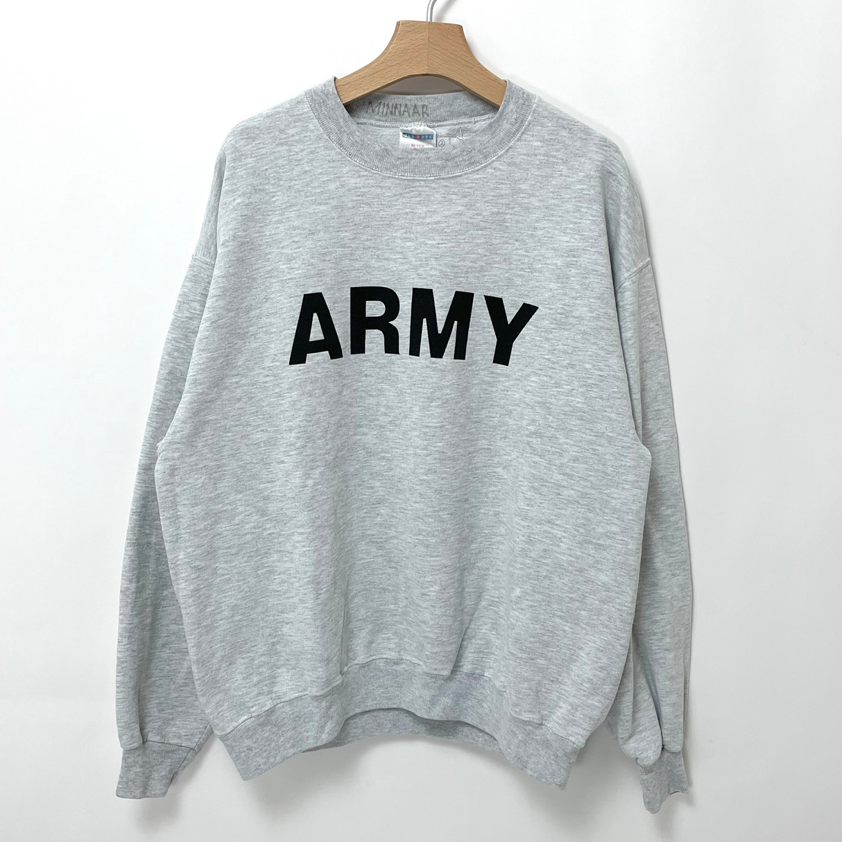 アメリカ陸軍 U.S.ARMY グレー スウェットシャツ【FB-SS-ML0003B=】