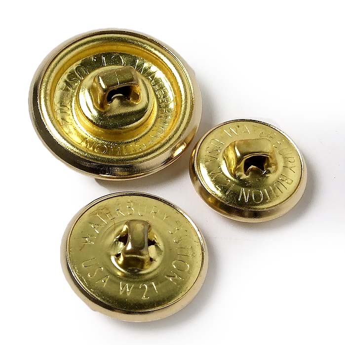 アメリカ陸軍 U.S.ARMY ゴールド ジャケット用ボタン 新品 AMYBTN-