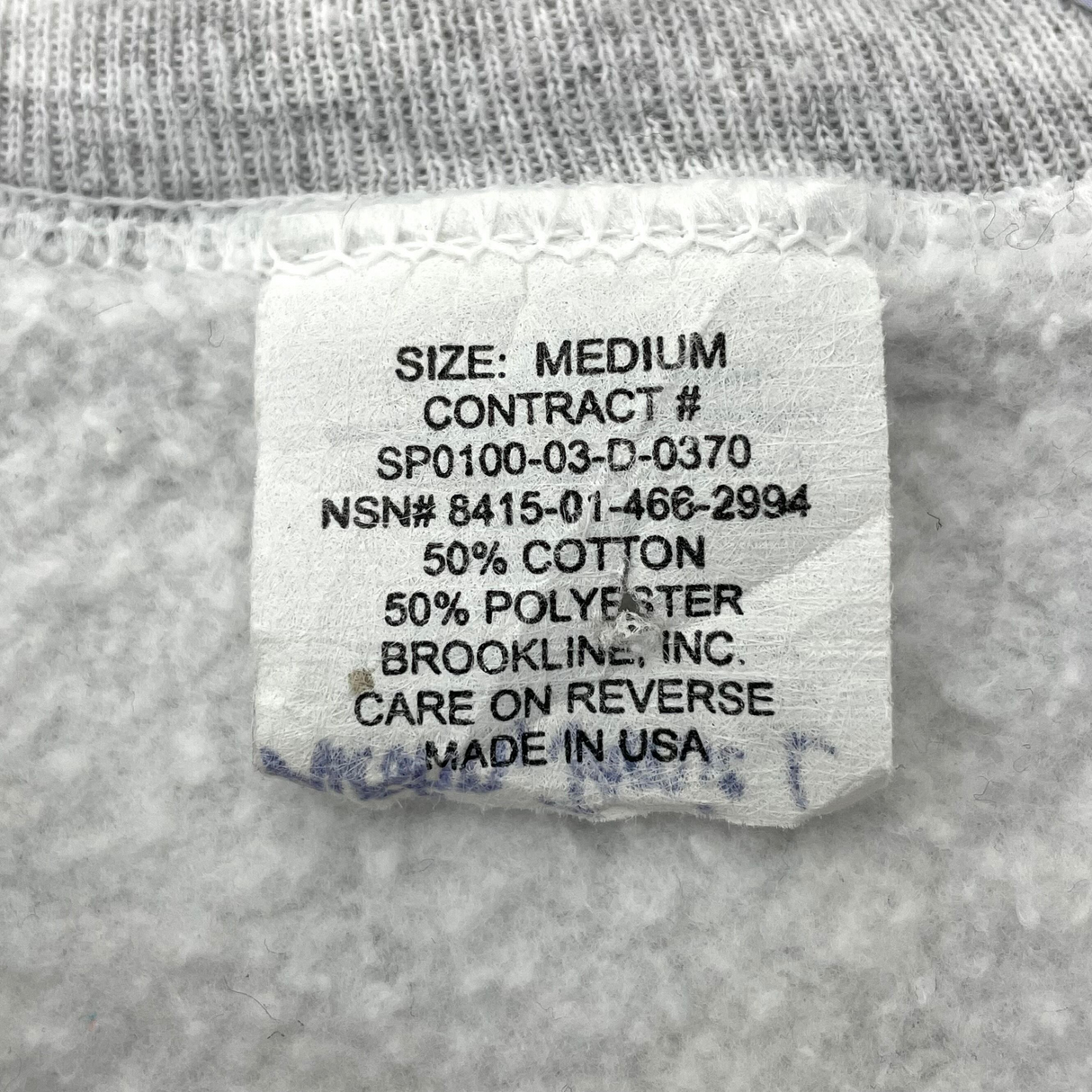 アメリカ陸軍 U.S.ARMY グレー スウェットシャツ【FB-SS-ML0003B=】