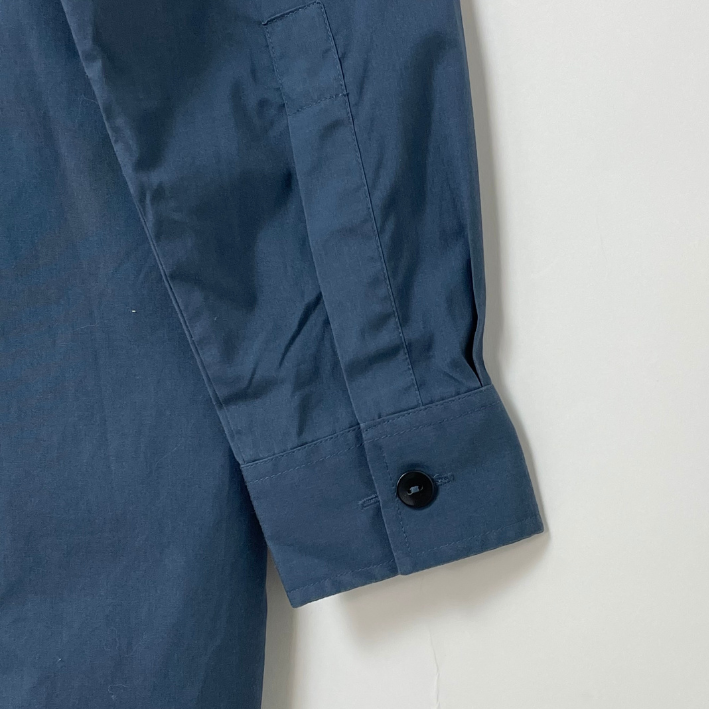 イギリス空軍 RAF ミッドブルー ドレスシャツ USED B16U-