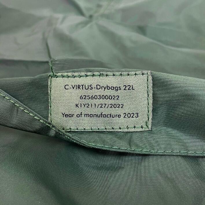 イギリス軍 OD 22L ドライバッグ 新品 B18N-