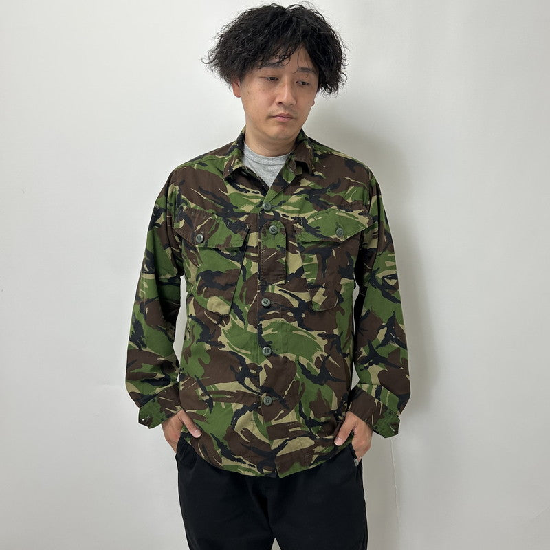 イギリス軍 DPM カモフラージュ ライトウェイト コンバットジャケット USED B23U=