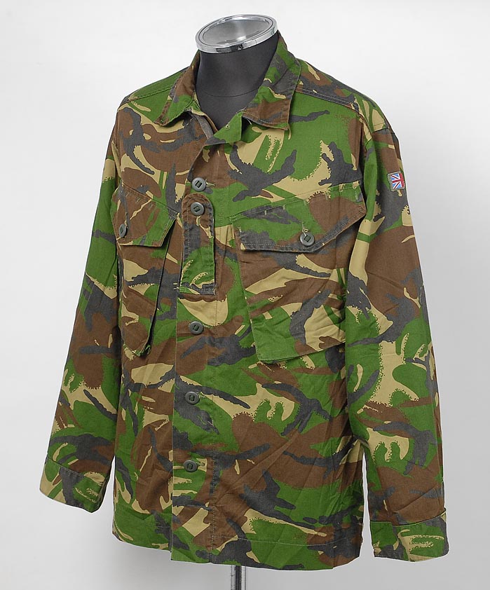 イギリス軍 DPM カモフラージュ ライトウェイト コンバットジャケット BランクUSED B23U2=