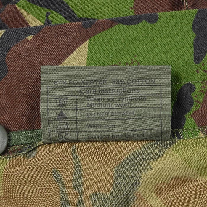 (8/29まで特価)イギリス軍 DPM カモフラージュ ライトウェイト コンバットジャケット 上質USED B23N3=