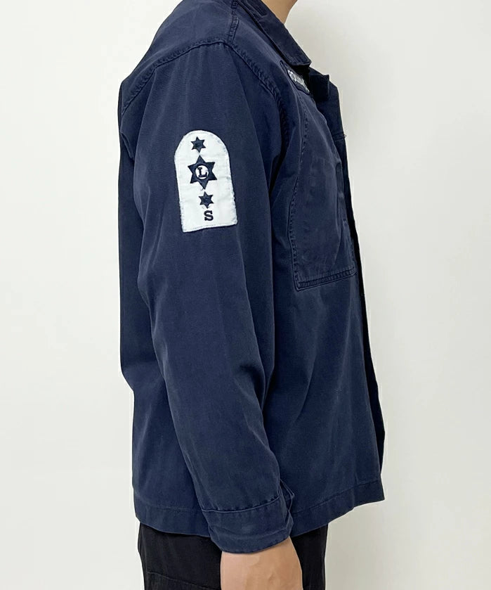イギリス海軍 ROYAL NAVY コンバットジャケット ワッペン多数付 上質USED B25N3W=