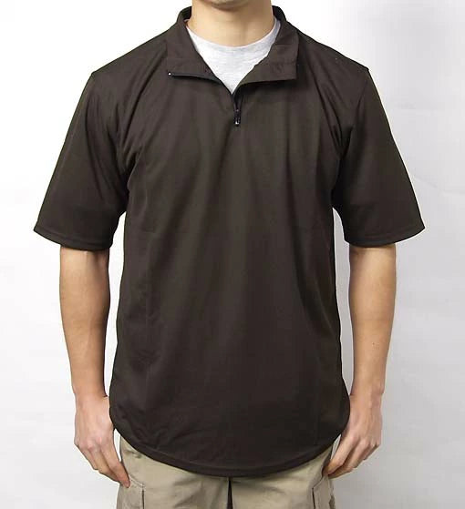 イギリス軍 ブラウン ボディーアーマー ZIPシャツ 新品 B56N-