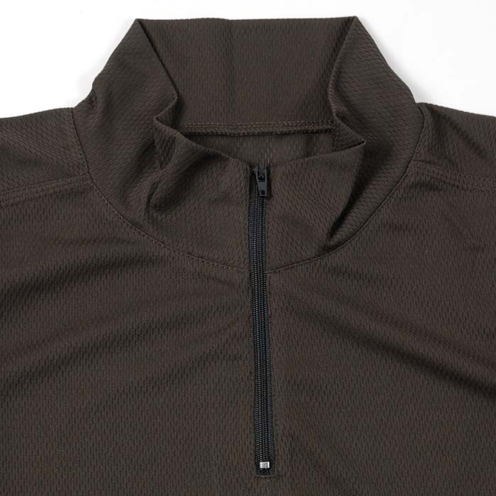 イギリス軍 ブラウン ボディーアーマー ZIPシャツ 新品 B56N-