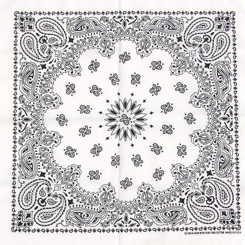 (11/29まで特価)HAV-A-HANK/ハバハンク アメリカ製 オリジナル ペーズリーバンダナ 新品 301-320-