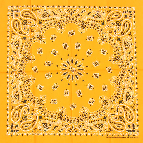 (11/29まで特価)HAV-A-HANK/ハバハンク アメリカ製 オリジナル ペーズリーバンダナ 新品 301-320-