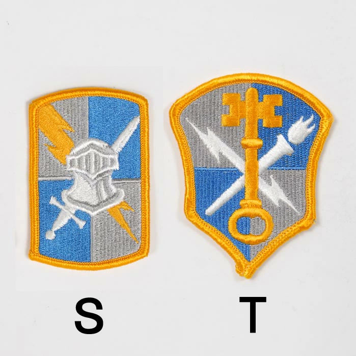 アメリカ軍 ミリタリー カラー 部隊章ワッペン 新品 BRANCH-CN1A-