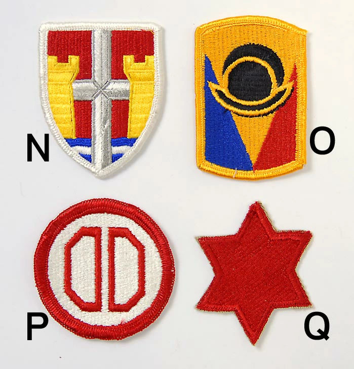 アメリカ軍 ミリタリー カラー部隊章ワッペン 新品 BRANCH-CN5A-