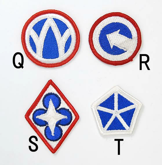 アメリカ軍 ミリタリー カラー部隊章ワッペン 新品 BRANCH-CN5-