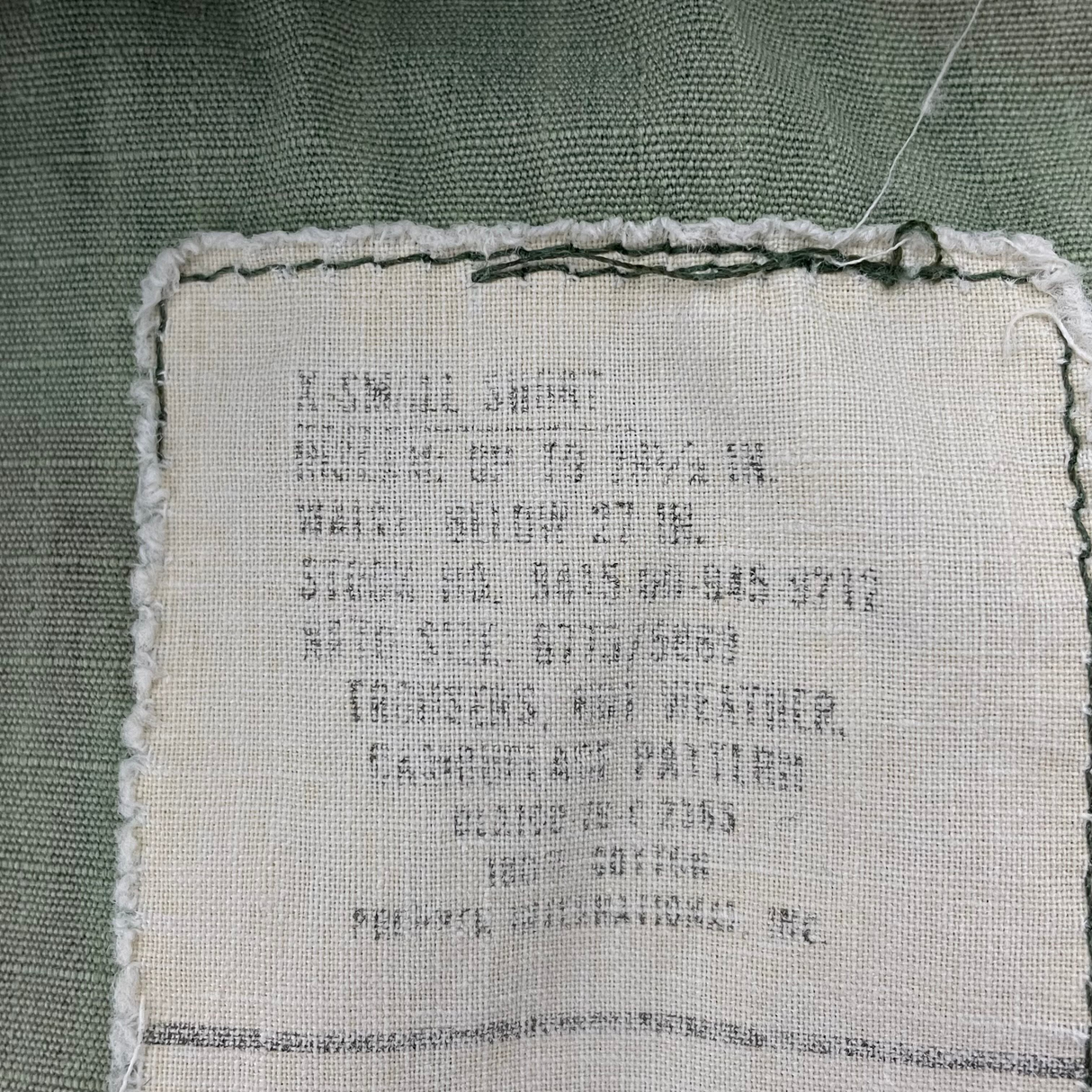 1975年製 アメリカ軍 U.S.ARMY ERDL リーフカモ リップストップ ジャングルファティーグパンツ 4thモデル XS/Sサイズ(W69cm/L69cm)【FB-PT-ML0013B=】