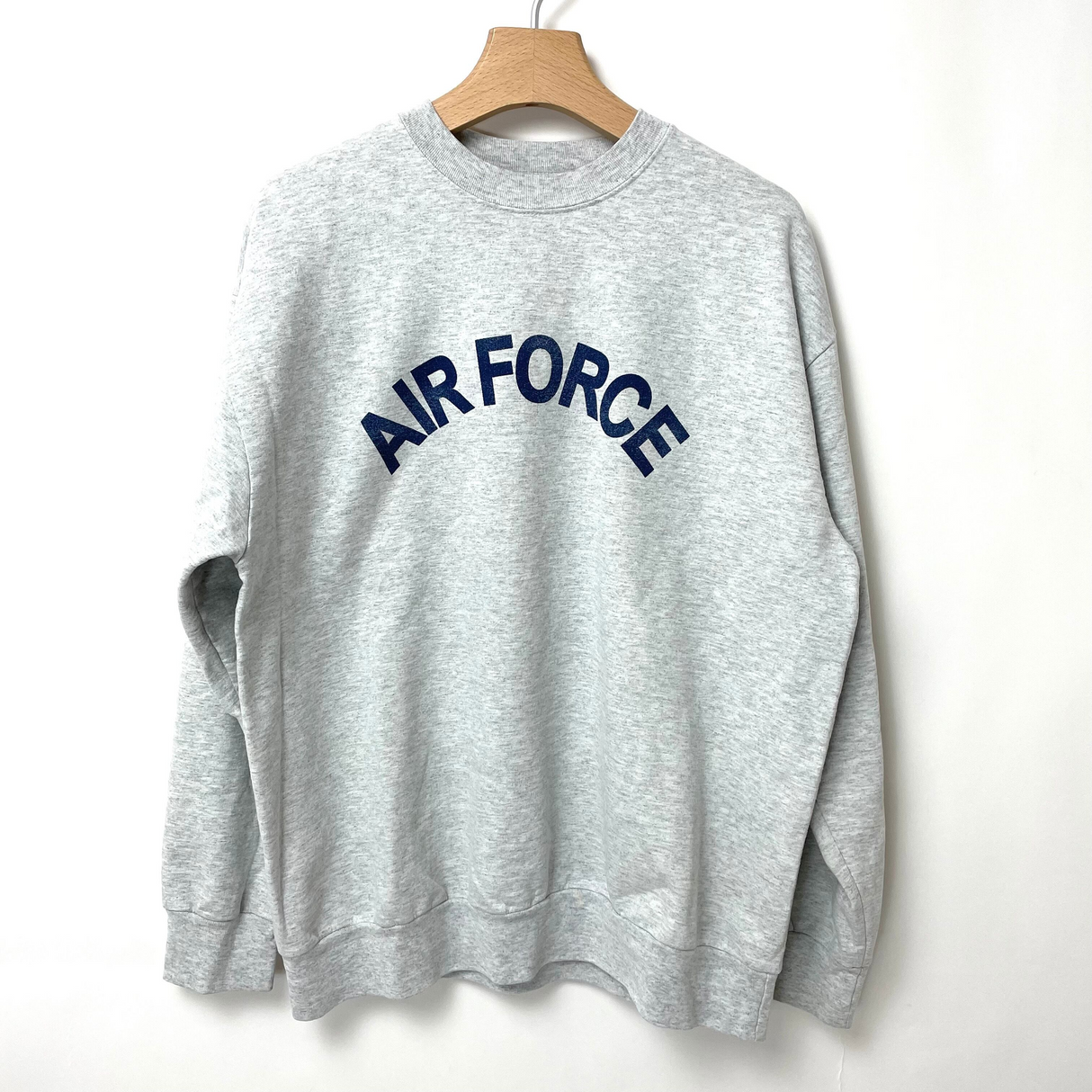 アメリカ空軍 U.S.AIR FORCE グレー スウェットシャツ【FB-SS-ML0013C=】