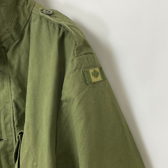カナダ軍 OG-107 MK2 コンバットジャケット ライナー付 上質USED E10LN3