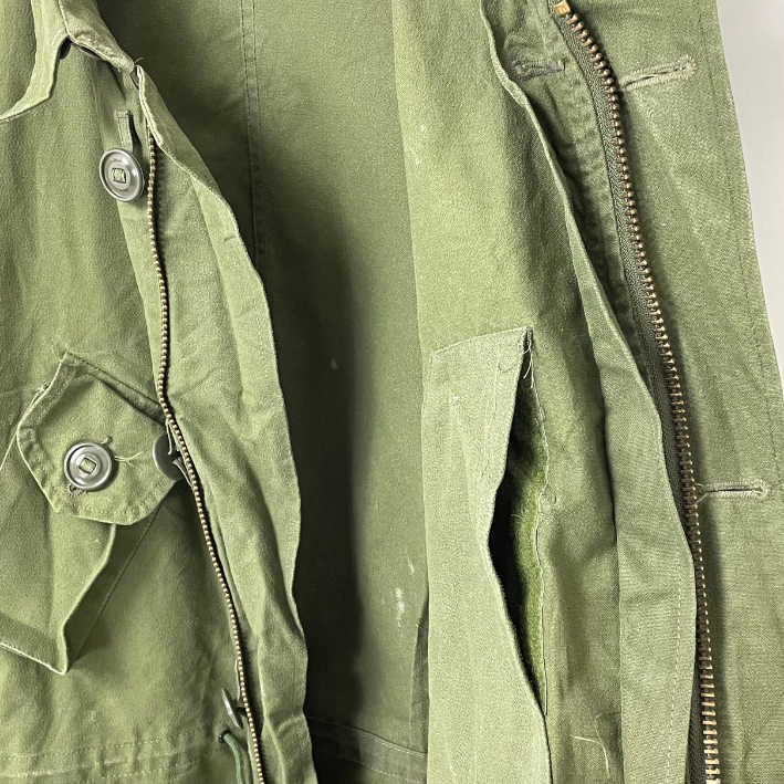 カナダ軍 OG-107 MK2 コンバットジャケット ライナー付 上質USED E10LN3