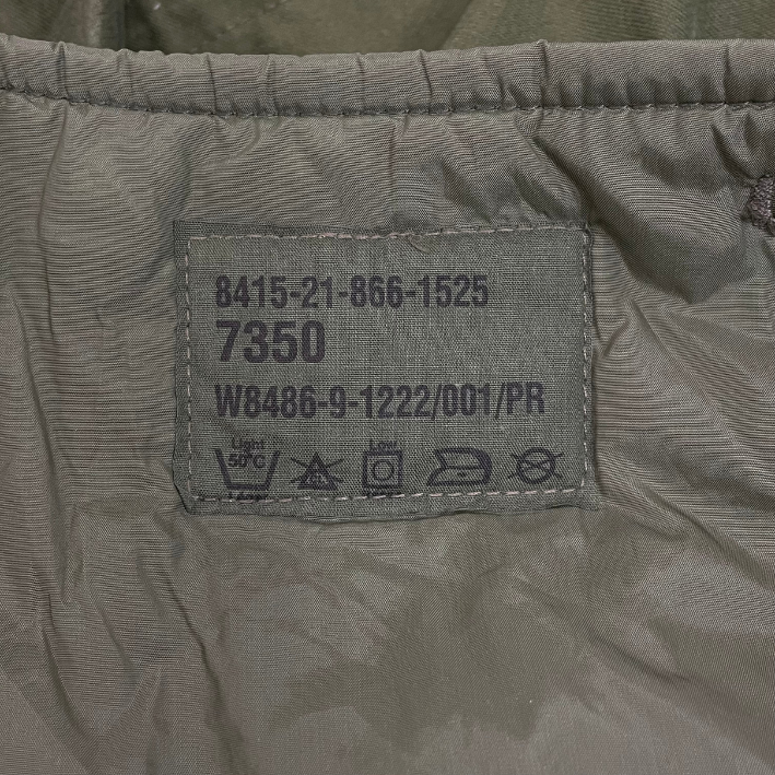 カナダ軍 OG-107 MK2 コンバットジャケット ライナー付 上質USED E10LN3