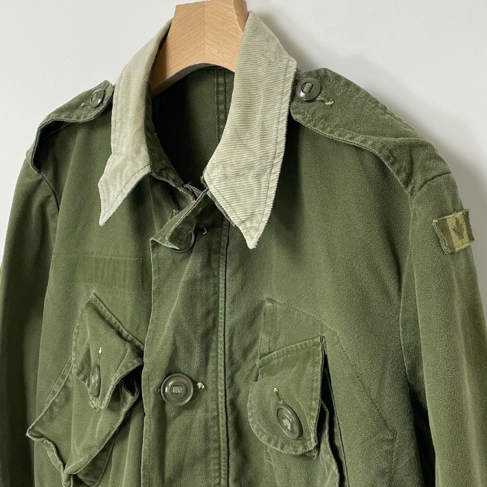 カナダ軍 OG-107 MK2 コンバットジャケット コーデュロイカラー USED E11U