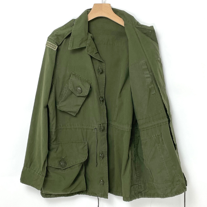 カナダ軍 OG-107 ライトウェイト MK2 コンバットジャケット ワッペン付 新品 E12NW=