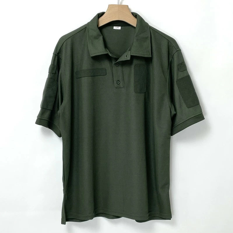 ウクライナ軍 OD.ポロシャツ 新品 E18N-