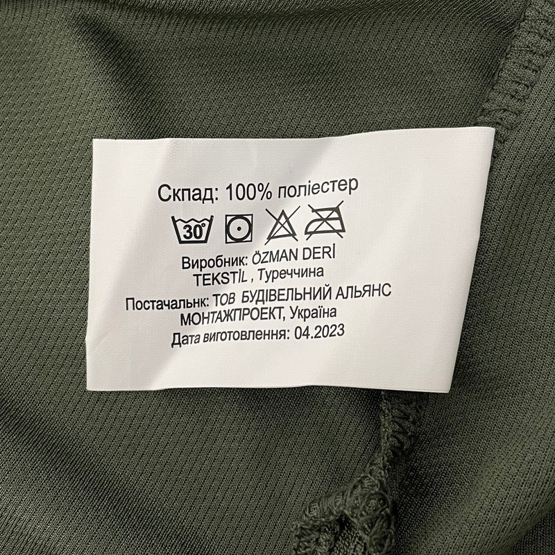 ウクライナ軍 OD.ポロシャツ 新品 E18N-